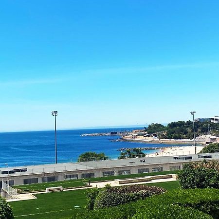 Amazing Private Room In Apartment With Sea Beach View - Pool - Park - Private Condominium - Access To The Beach Oeiras Bagian luar foto