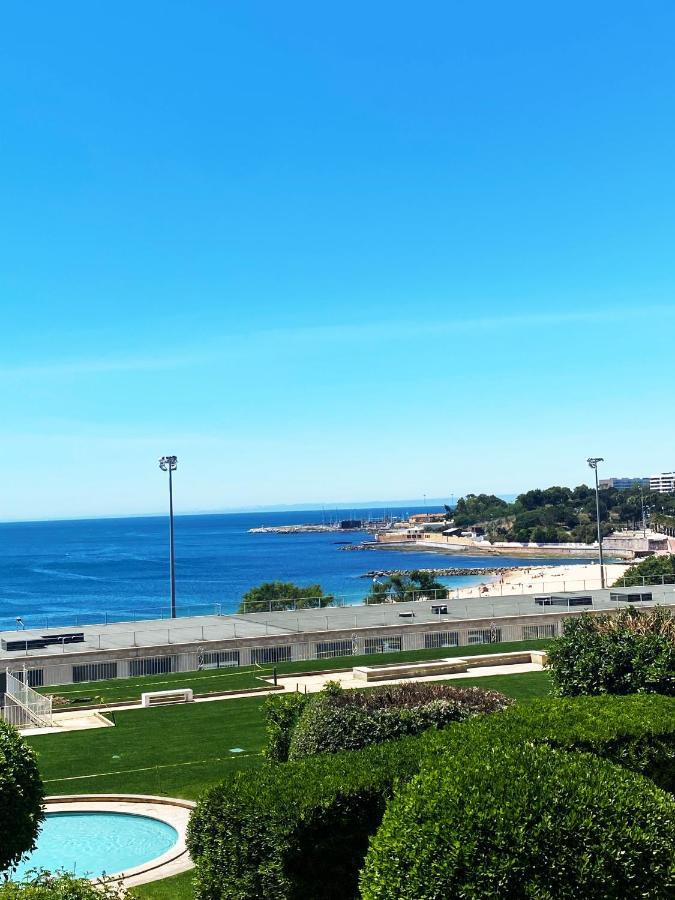 Amazing Private Room In Apartment With Sea Beach View - Pool - Park - Private Condominium - Access To The Beach Oeiras Bagian luar foto